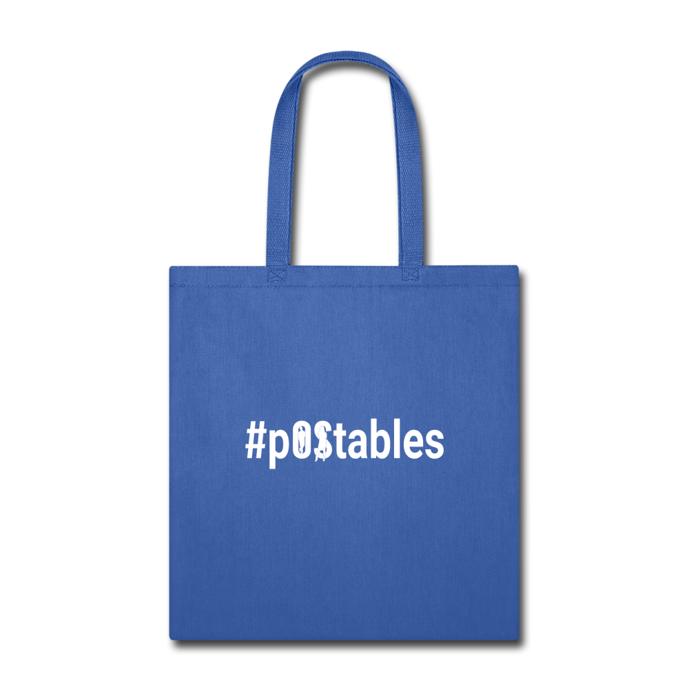 #pOStables W Tote Bag - royal blue