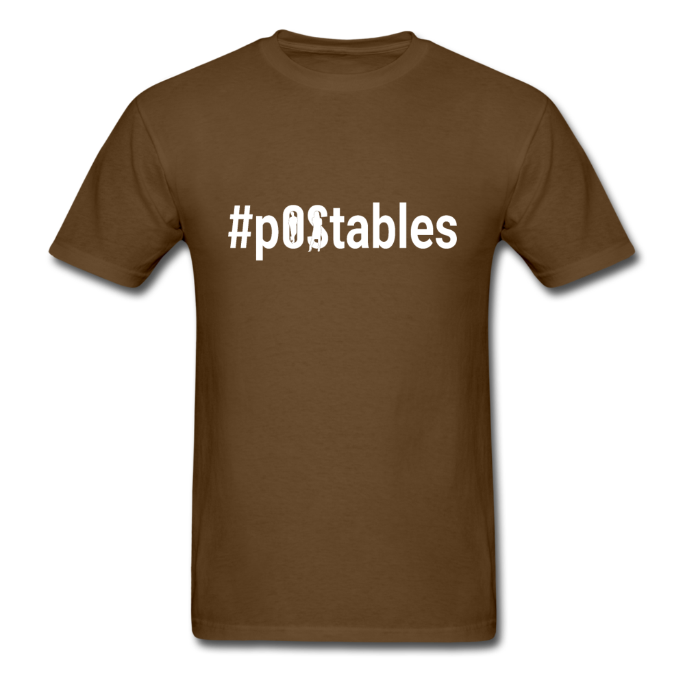 #pOStables W Unisex Classic T-Shirt - brown