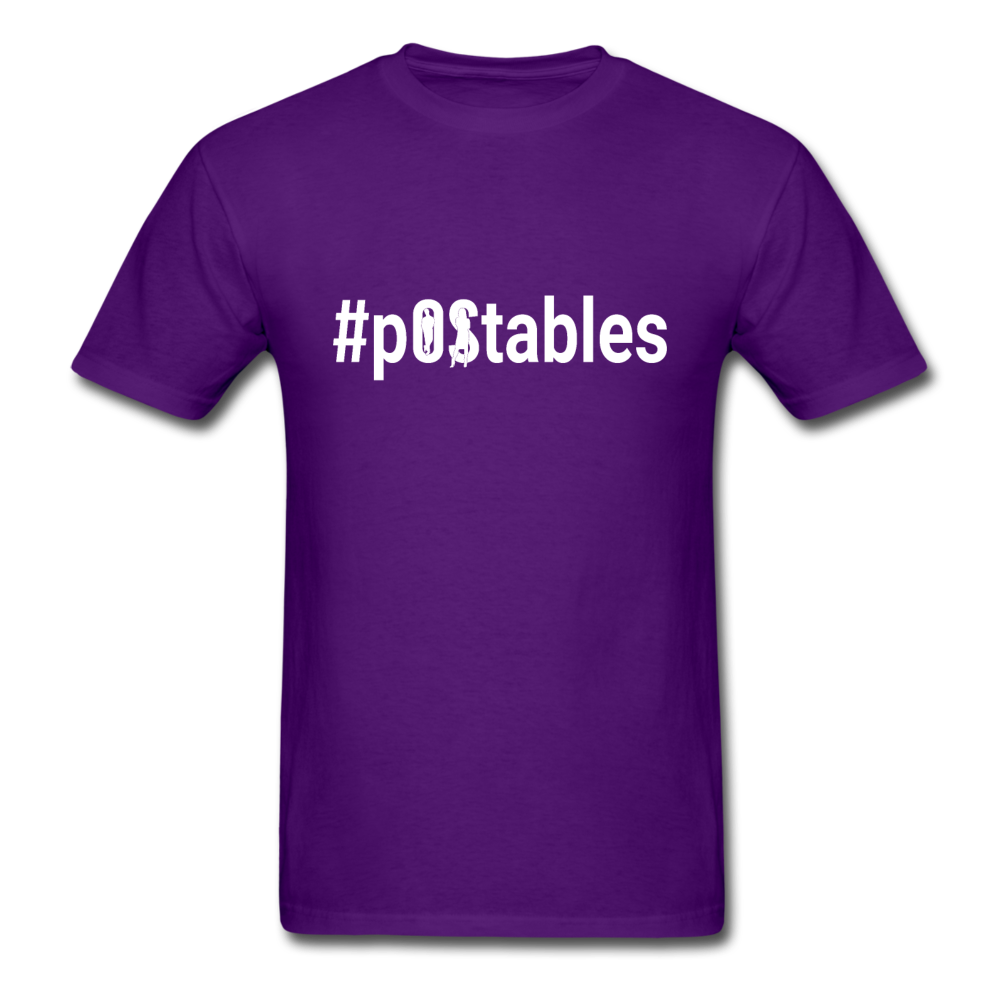 #pOStables W Unisex Classic T-Shirt - purple