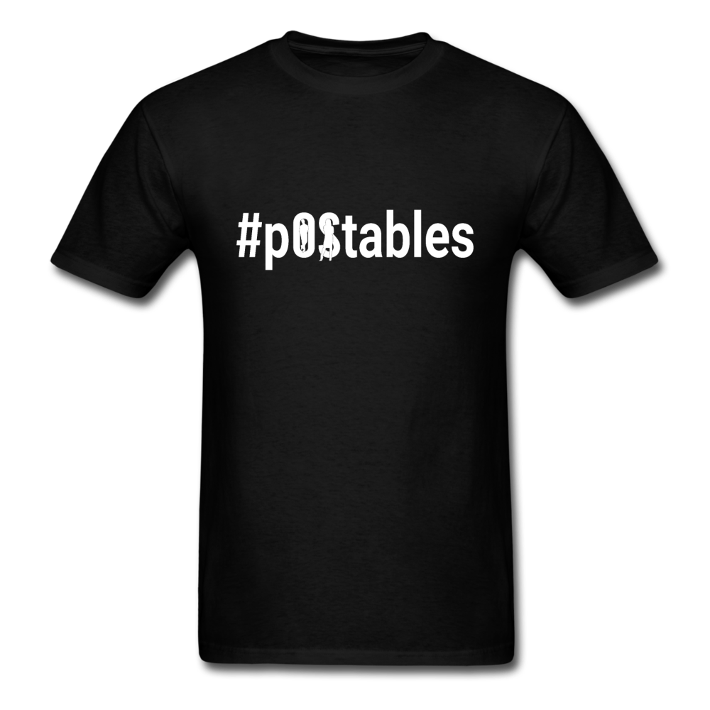 #pOStables W Unisex Classic T-Shirt - black