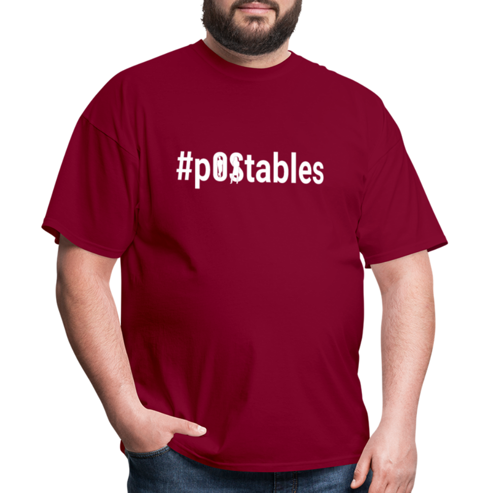 #pOStables W Unisex Classic T-Shirt - burgundy