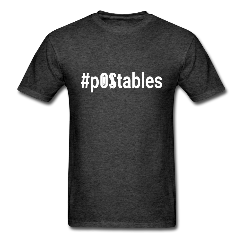 #pOStables W Unisex Classic T-Shirt - heather black