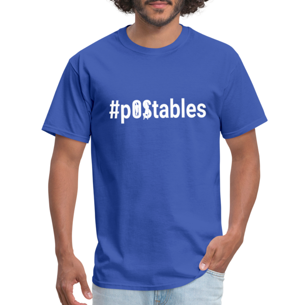 #pOStables W Unisex Classic T-Shirt - royal blue
