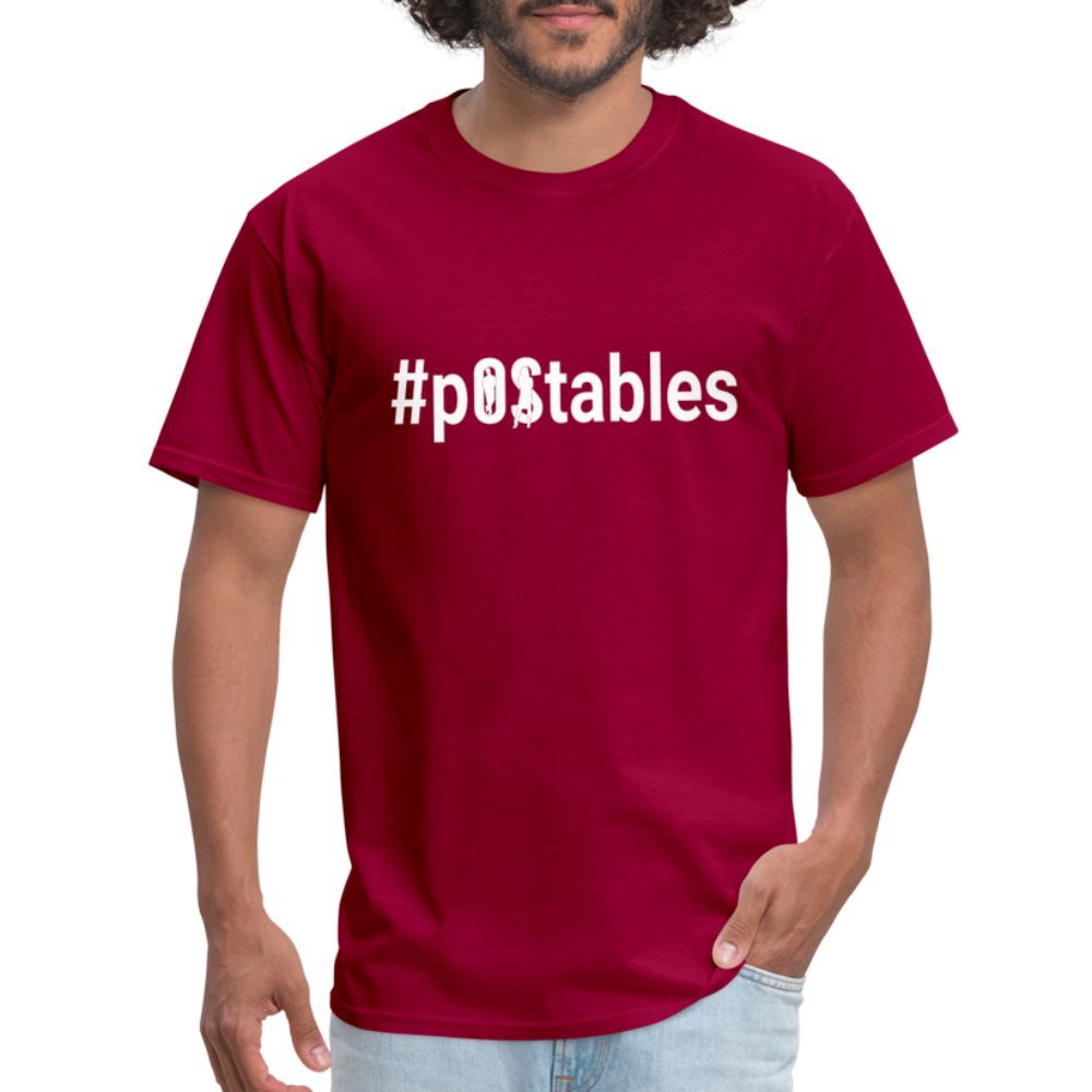 #pOStables W Unisex Classic T-Shirt - dark red