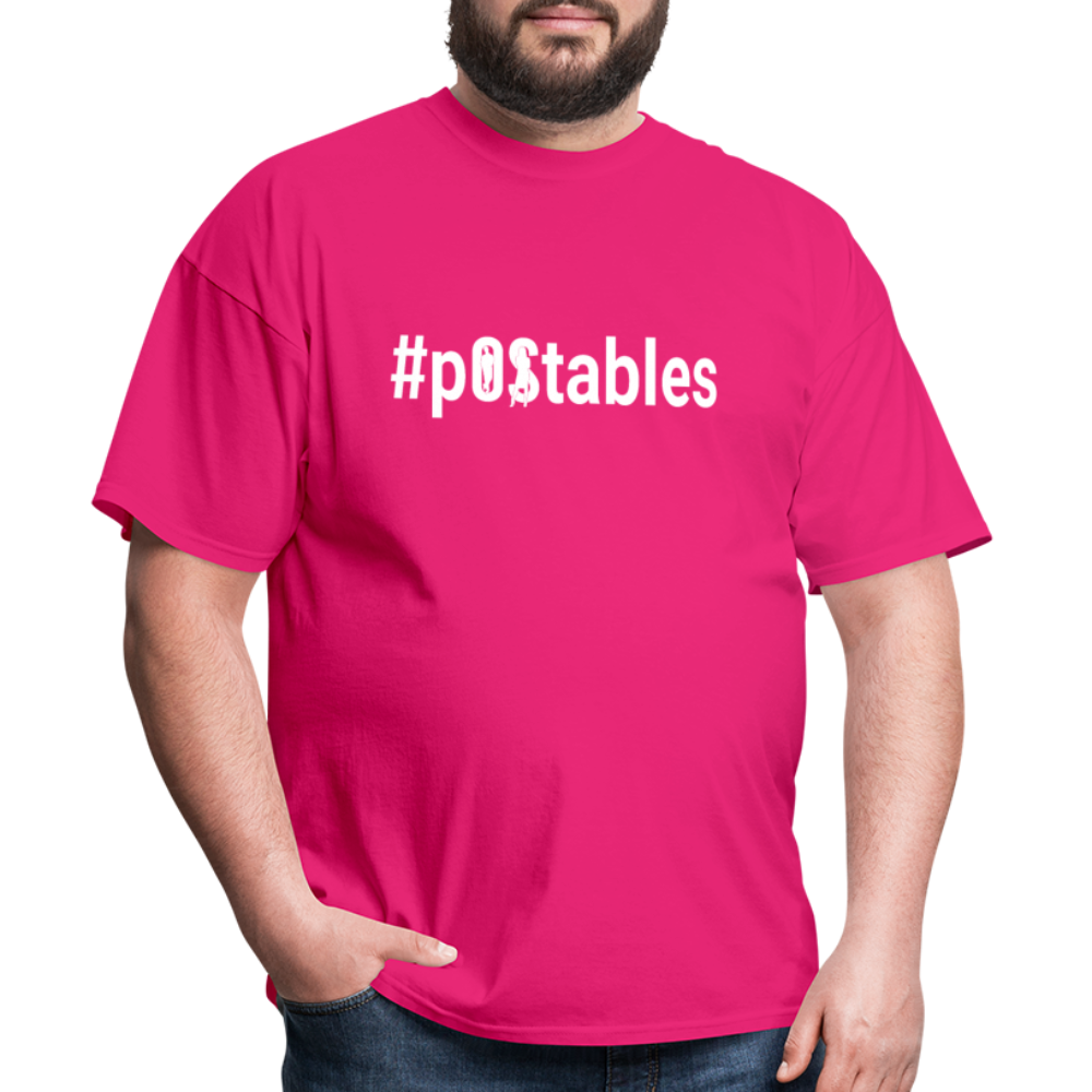 #pOStables W Unisex Classic T-Shirt - fuchsia