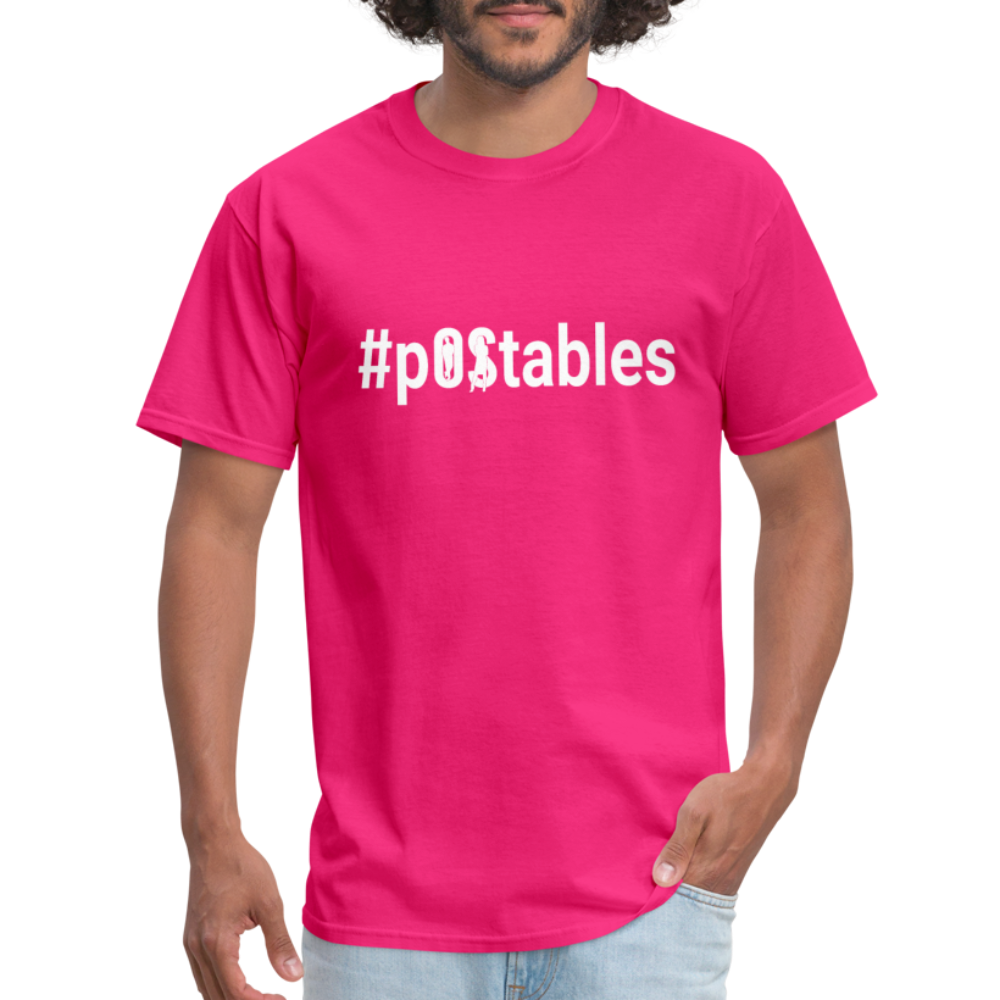#pOStables W Unisex Classic T-Shirt - fuchsia