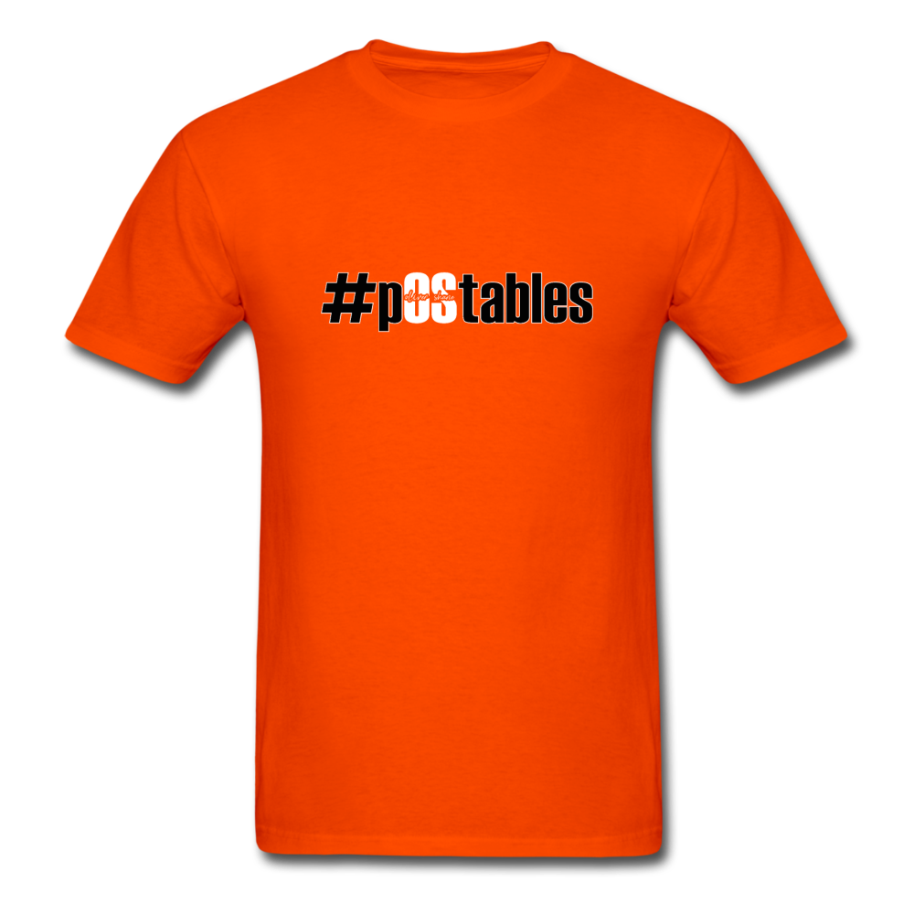 #pOStables BW Unisex Classic T-Shirt - orange