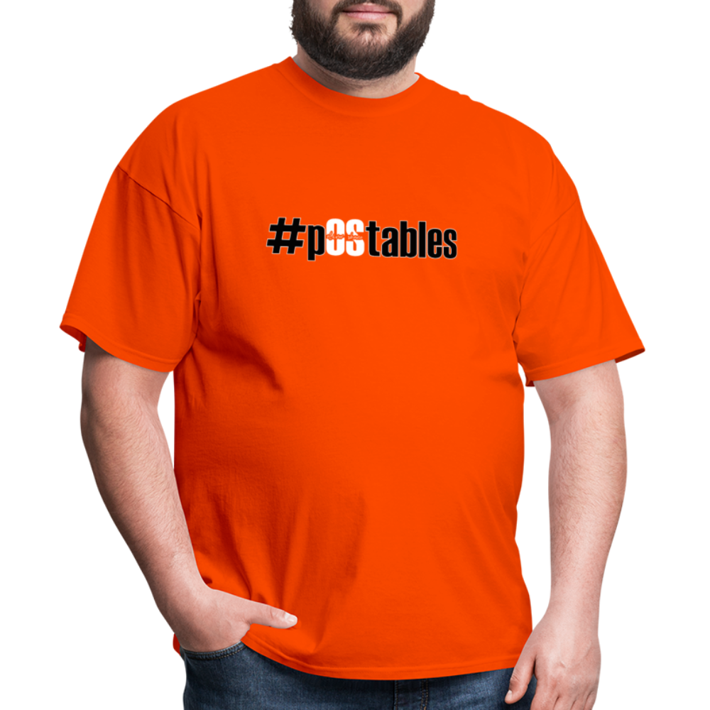 #pOStables BW Unisex Classic T-Shirt - orange