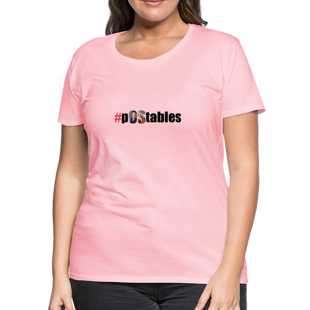 #pOStables Women’s Premium T-Shirt - pink