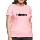 #pOStables B Women's T-Shirt - pink