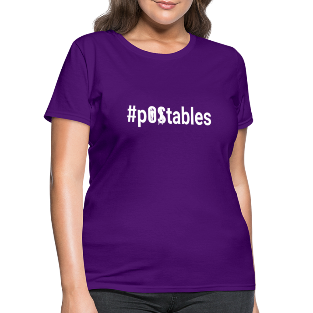 #pOStables W Women's T-Shirt - purple