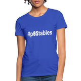 #pOStables W Women's T-Shirt - royal blue