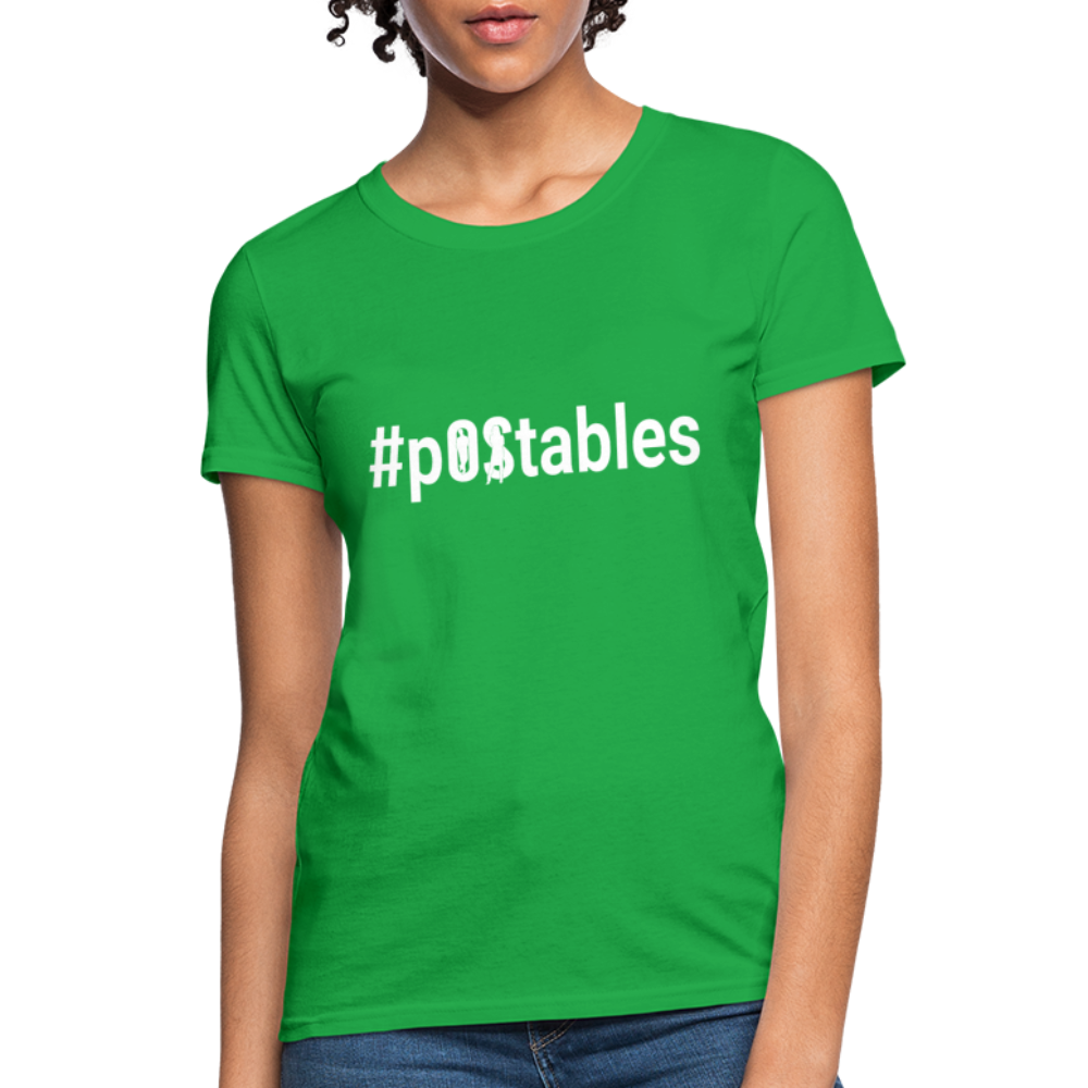 #pOStables W Women's T-Shirt - bright green
