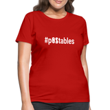 #pOStables W Women's T-Shirt - red