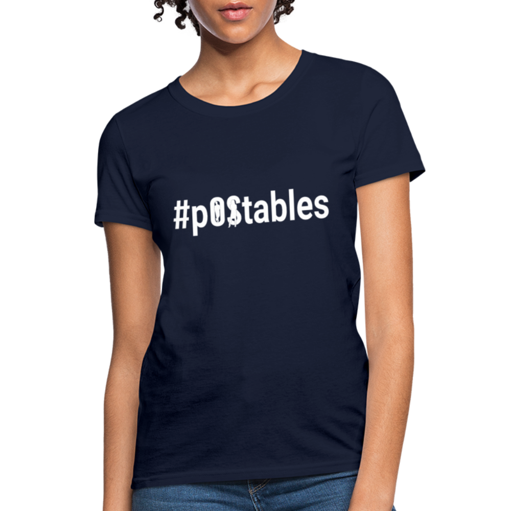 #pOStables W Women's T-Shirt - navy