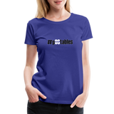 #pOStables BW Women’s Premium T-Shirt - royal blue
