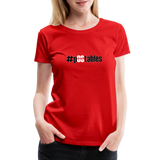 #pOStables BW Women’s Premium T-Shirt - red