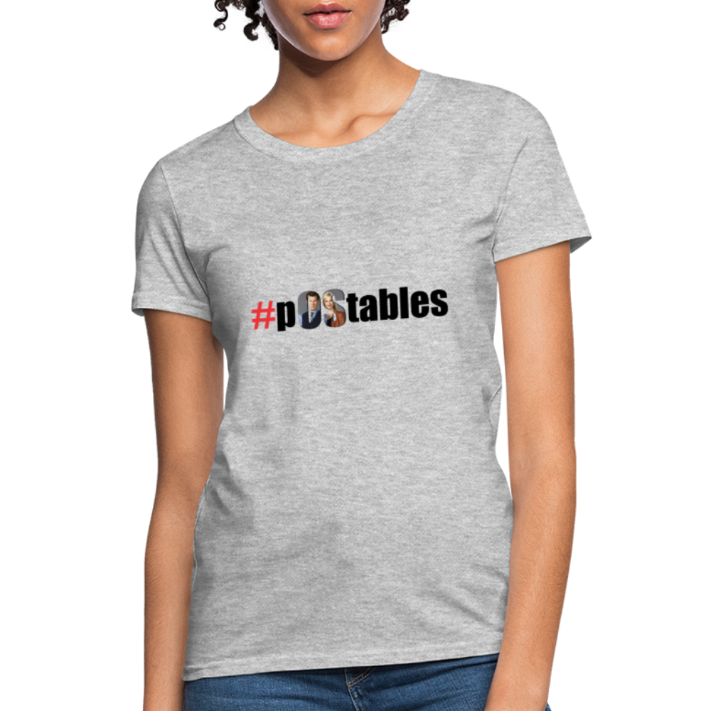 #pOStables Women's T-Shirt - heather gray