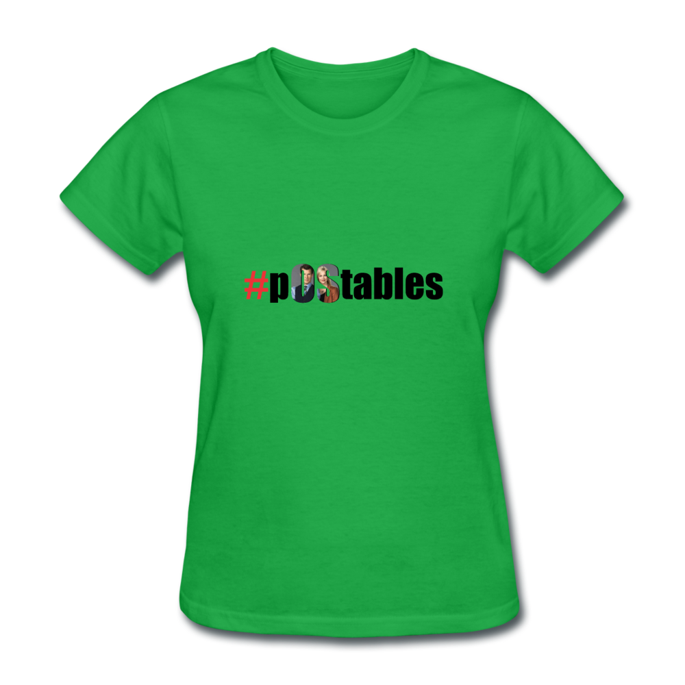 #pOStables Women's T-Shirt - bright green