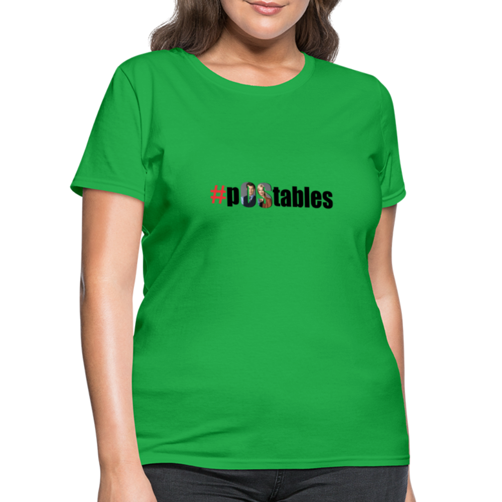 #pOStables Women's T-Shirt - bright green
