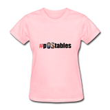 #pOStables Women's T-Shirt - pink