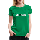 #pOStables WB Women’s Premium T-Shirt - kelly green