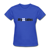 #pOStables BW Women's T-Shirt - royal blue