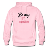 Be My #POstables B Gildan Heavy Blend Adult Hoodie - light pink