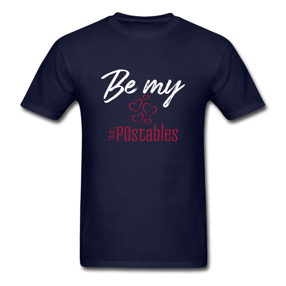 Be My #POstables W Unisex Classic T-Shirt - navy