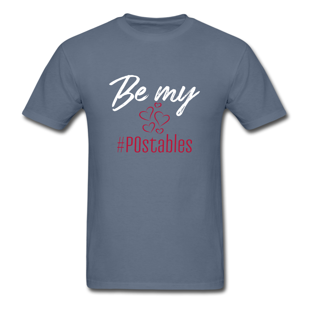 Be My #POstables W Unisex Classic T-Shirt - denim