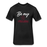Be My #POstables W Fitted Cotton/Poly T-Shirt by Next Level - black