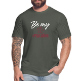 Be My #POstables W Unisex Jersey T-Shirt by Bella + Canvas - asphalt