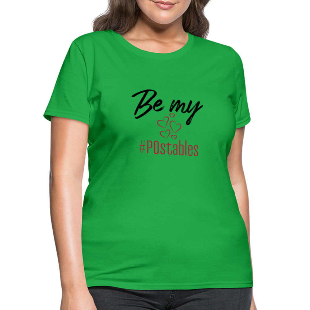 Be My #POstables B Women's T-Shirt - bright green