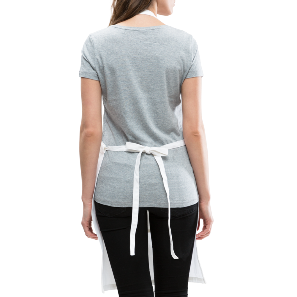 Live in Earnest B Adjustable Apron - white