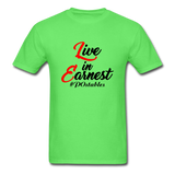 Live in Earnest B Unisex Classic T-Shirt - kiwi