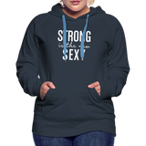 Strong is the New Sexy W Women’s Premium Hoodie - navy