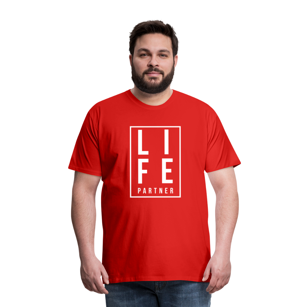 Life Partner Men's Premium T-Shirt - red