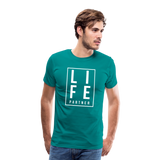 Life Partner Men's Premium T-Shirt - teal