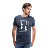 Life Partner Men's Premium T-Shirt - heather blue