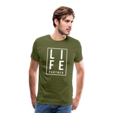 Life Partner Men's Premium T-Shirt - olive green