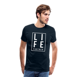 Life Partner Men's Premium T-Shirt - deep navy