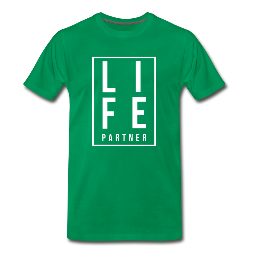 Life Partner Men's Premium T-Shirt - kelly green