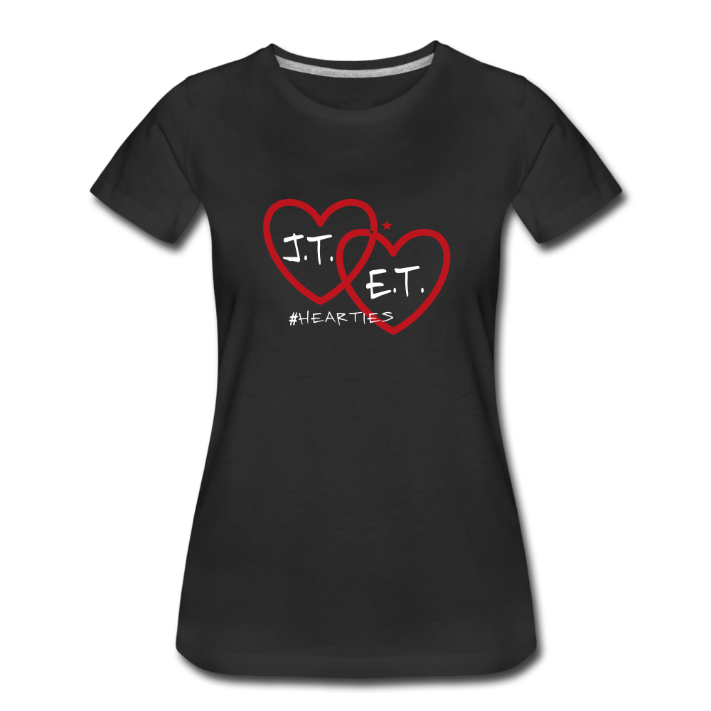 J.T. and E.T. Love Women’s Premium T-Shirt - black