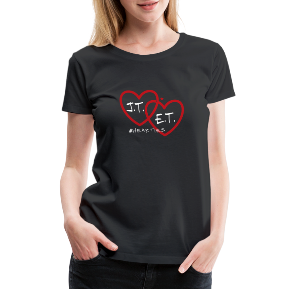J.T. and E.T. Love Women’s Premium T-Shirt - black
