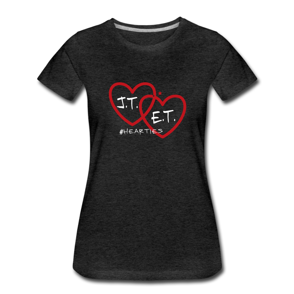 J.T. and E.T. Love Women’s Premium T-Shirt - charcoal grey