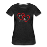 J.T. and E.T. Love Women’s Premium T-Shirt - charcoal grey