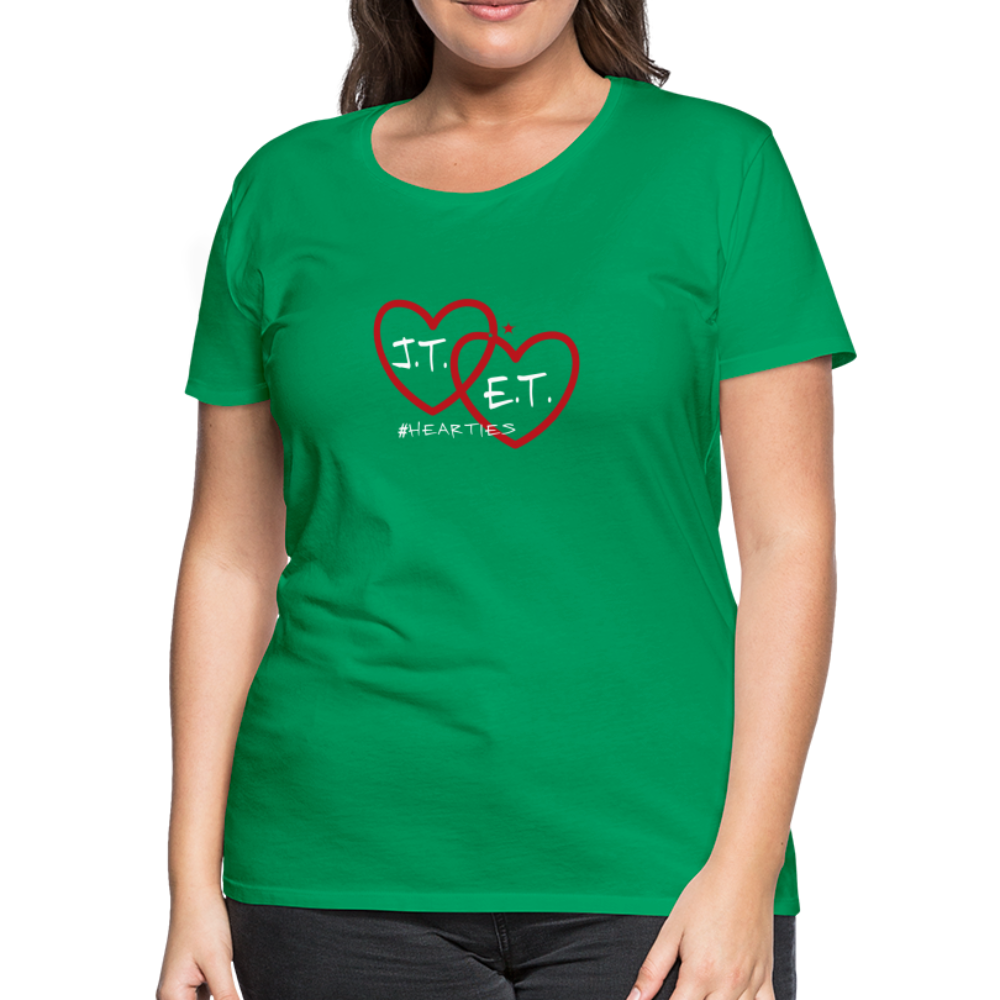 J.T. and E.T. Love Women’s Premium T-Shirt - kelly green