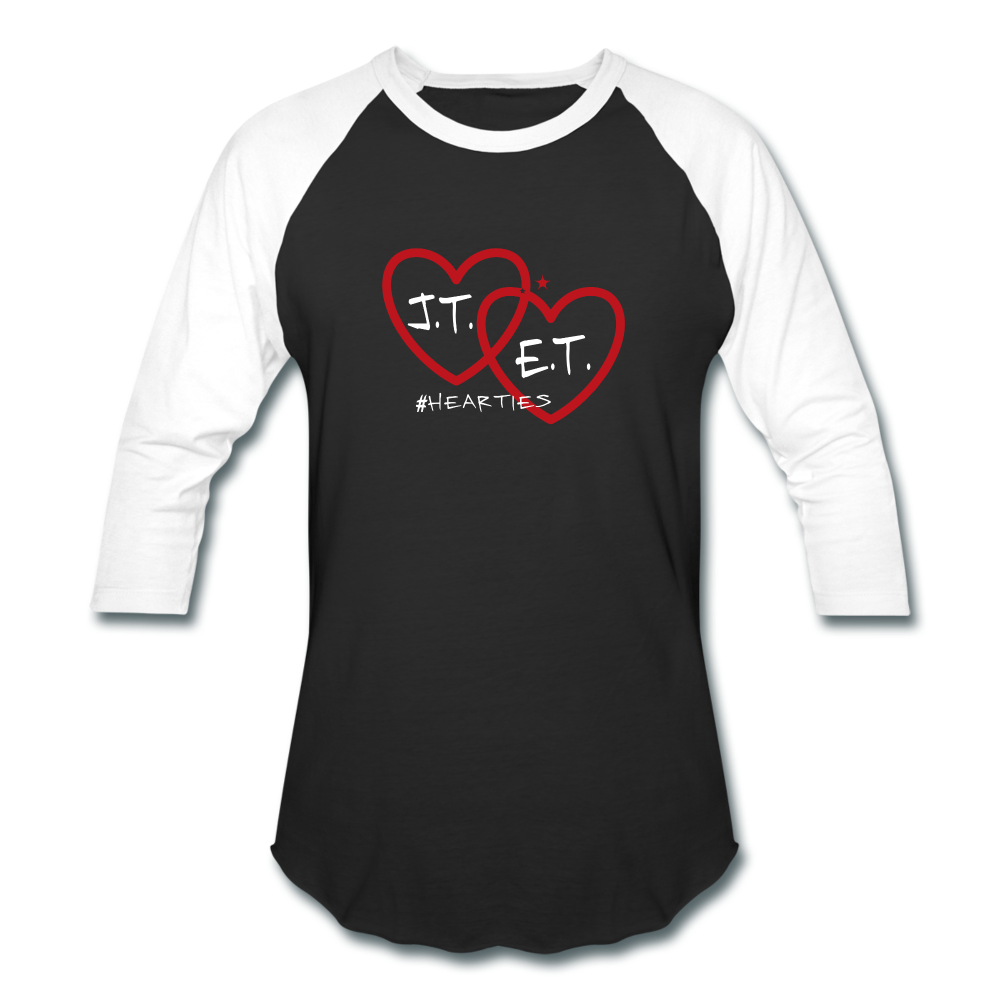 J.T. and E.T. Love Baseball T-Shirt - black/white