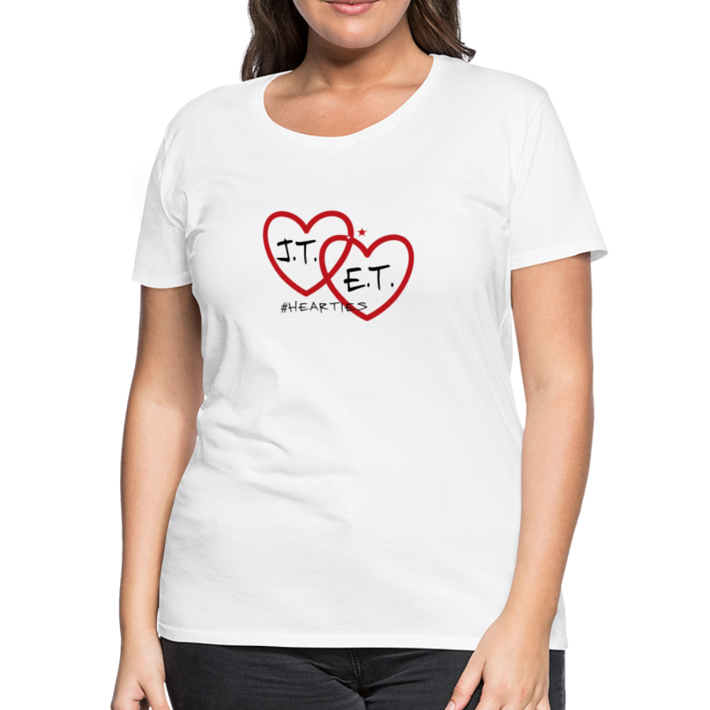 J.T. and E.T. Love B Women’s Premium T-Shirt - white