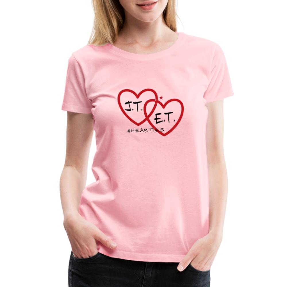 J.T. and E.T. Love B Women’s Premium T-Shirt - pink
